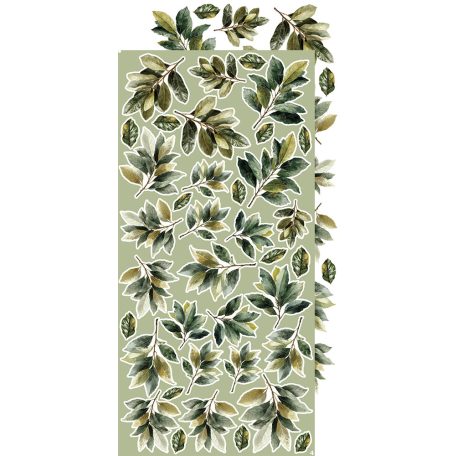 Craft O'Clock Kivágóív Leaves 2 Extras to Cut Set (18 ív)