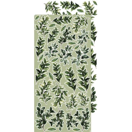 Craft O'Clock Kivágóív Leaves 2 Extras to Cut Set (18 ív)