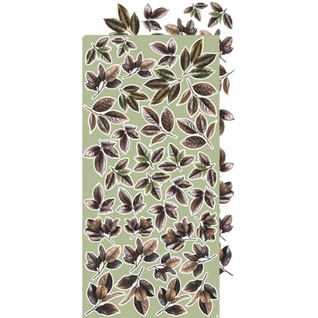 Craft O'Clock Kivágóív Leaves 2 Extras to Cut Set (18 ív)