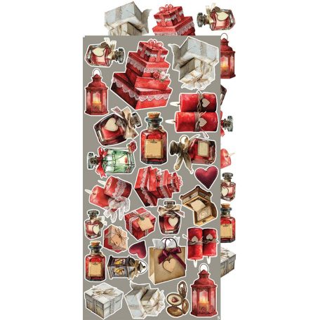 Craft O'Clock Kivágóív Spring in Love Mix Extras to Cut Set (18 ív)