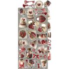 Craft O'Clock Kivágóív Spring in Love Mix Extras to Cut Set (18 ív)