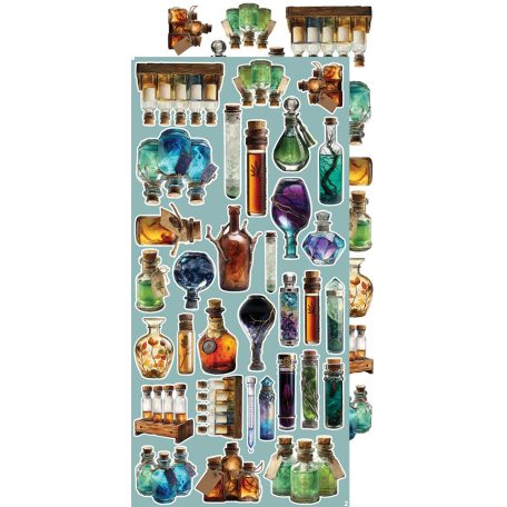 Craft O'Clock Kivágóív Supernatural World Mix Extras to Cut Set (18 ív)