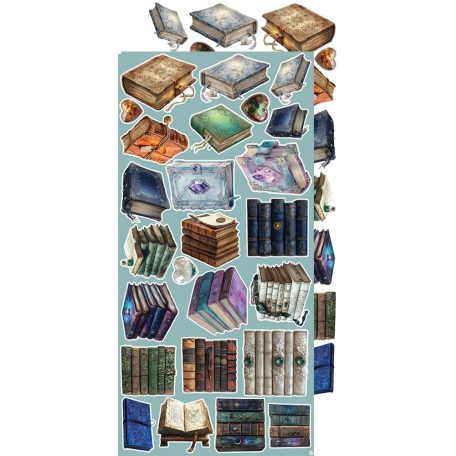 Craft O'Clock Kivágóív Supernatural World Mix Extras to Cut Set (18 ív)