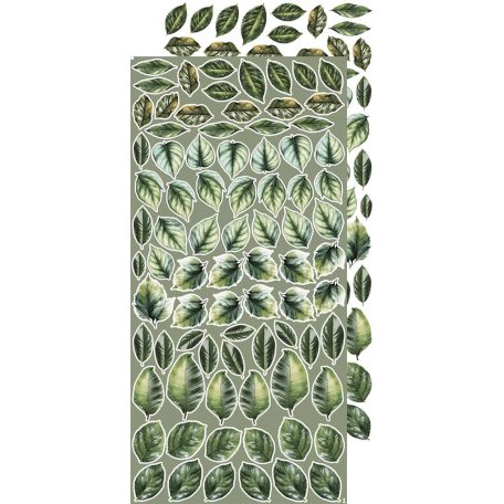 Craft O'Clock Kivágóív All Leaves Mix Extras to Cut Set (18 ív)