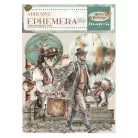 Stamperia Voyages Fantastiques Kivágatok - öntapadós Ephemera (1 csomag)