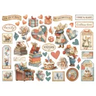 Stamperia Family Kivágatok Die Cuts Assorted (1 csomag)
