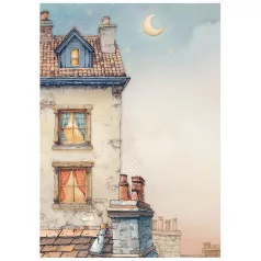   Stamperia Family Rízspapír készlet A6  Rice Paper Backgrounds (8 ív)