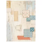 Stamperia Family Rízspapír készlet A6  Rice Paper Backgrounds (8 ív)