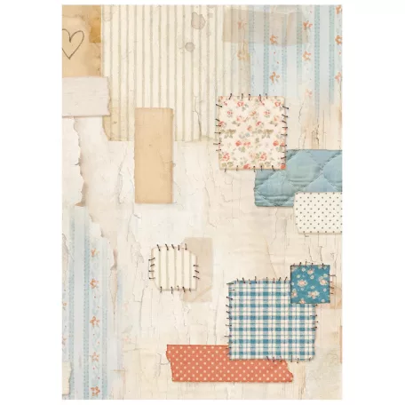 Stamperia Family Rízspapír készlet A6  Rice Paper Backgrounds (8 ív)