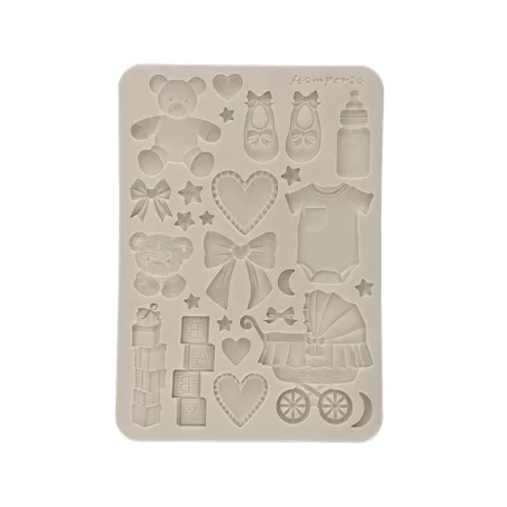 Stamperia Baby Szilikon öntőforma A5 Accessories Silicon Mould (1 db)