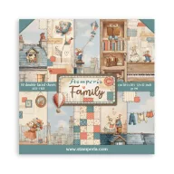   Stamperia Family Papírkészlet 12" (30 cm)  Paper Pack (10 ív)