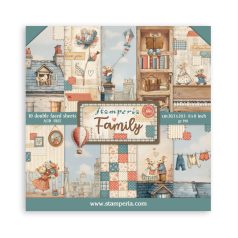   Stamperia Family Papírkészlet 8" (20 cm)  Paper Pack (10 ív)