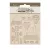 Stamperia Family Chipboard 14x14 cm House and Balloons Decorative Chips (1 ív)