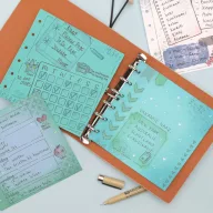   Gyűrűs műbőr album / Nellie's Choice Bullet Journal Cover Ring Binder (1 csomag)
