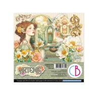   Ciao Bella Artemis Kivágóív készlet 6" (15 cm) Fussy Cut Pad (24 ív)