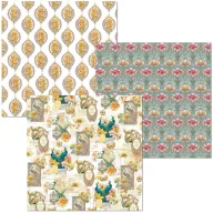   Ciao Bella Artemis 3 delux és 3 vellum papír 6" (15 cm) Deluxe & Vellum Dual Pack (6 ív)