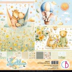   Ciao Bella Lunibloom Scrapbook papírkészlet 12" (30 cm) Patterns Pad (8 ív)