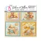 Ciao Bella Lunibloom 3 delux és 3 vellum papír 6" (15 cm) Deluxe & Vellum Dual Pack (6 ív)