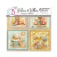 Ciao Bella Lunibloom 3 delux és 3 vellum papír 6" (15 cm) Deluxe & Vellum Dual Pack (6 ív)