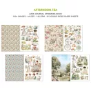 Ciao Bella Afternoon Tea Kivágóív készlet A4 Junk Journal Ephemera Book (32 ív)