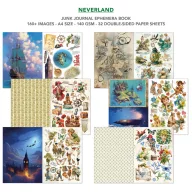   Ciao Bella Neverland Kivágóív készlet A4 Junk Journal Ephemera Book (32 ív)