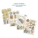 Ciao Bella Venice Dream Kivágóív készlet A4 Junk Journal Ephemera Book (32 ív)