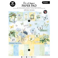  Studio Light Spring Wings Papírkészlet A4 Die-cut Designer Paper Pad (28 lap)