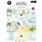 Studio Light Spring Wings Papírkészlet A4 Die-cut Designer Paper Pad (28 lap)