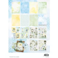   Studio Light Spring Wings Papírkészlet A4 Die-cut Designer Paper Pad (28 lap)