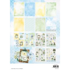   Studio Light Spring Wings Papírkészlet A4 Die-cut Designer Paper Pad (28 lap)