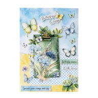   Studio Light Spring Wings Papírkészlet A4 Die-cut Designer Paper Pad (28 lap)