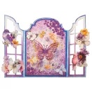Studio Light Blooming Flowers Papírkészlet A4 Die-cut Designer Paper Pad (28 lap)