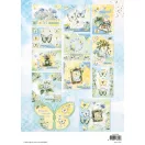 Studio Light Spring Wings Papírkészlet A4 Card Making Paper Pad (28 lap)