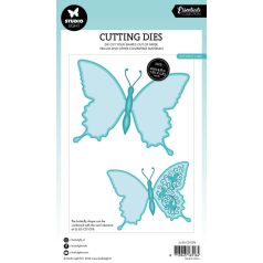   Studio Light Butterfly Card Vágósablon Grunge Cutting Dies (1 csomag)