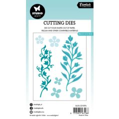   Studio Light Branch & Florals Vágósablon Grunge Cutting Dies (1 csomag)