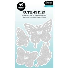   Studio Light Butterflies Vágósablon Grunge Cutting Dies (1 csomag)