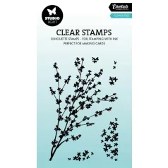   Studio Light Flower Tree Szilikonbélyegző Grunge Clear Stamp (1 csomag)