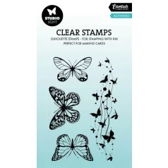   Studio Light Butterflies Szilikonbélyegző Grunge Clear Stamp (1 csomag)