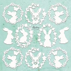   Mintay Chipboard 12" (30 cm) Easter Time - Chippies Decor (1 ív)