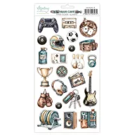 Mintay Matrica Man Cave - ElementsPaper Stickers (1 csomag)