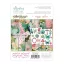 Mintay Papírkészlet 6"x8" (15x20 cm) Magic Colors - Art Journal Paper Pad (24 lap)