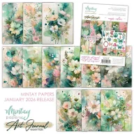   Mintay Papírkészlet 6"x8" (15x20 cm) Magic Colors - Art Journal Paper Pad (24 lap)