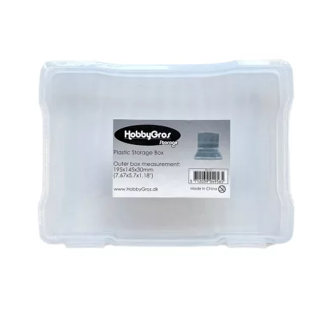 Műanyag tárolódoboz - Fotótároló doboz 19 x14 cm / Plastic Storage Box (1 db)