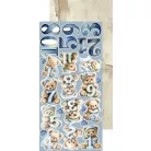 Craft O'Clock Kivágóív Baby Boy Universe Baby Boy Extras to Cut Set (18 ív)