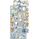 Craft O'Clock Kivágóív Baby Boy Universe Baby Boy Extras to Cut Set (18 ív)