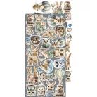 Craft O'Clock Kivágóív Baby Boy Universe Mix Extras to Cut Set (18 ív)