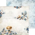 Craft O'Clock Scrapbook papírkészlet 12" (30 cm) Baby Boy Universe Paper Collection Set (6 ív)