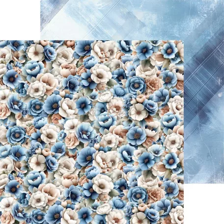 Craft O'Clock Scrapbook papírkészlet 12" (30 cm) Baby Boy Universe Paper Collection Set (6 ív)