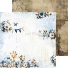 Craft O'Clock Scrapbook papírkészlet 8" (20 cm) Baby Boy Universe Mix Paper Set (24 ív)