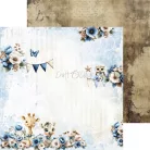 Craft O'Clock Scrapbook papírkészlet 8" (20 cm) Baby Boy Universe Paper Collection Set (24 ív)